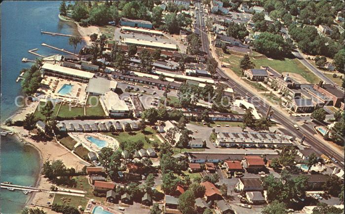 Lake George New York Aerial view