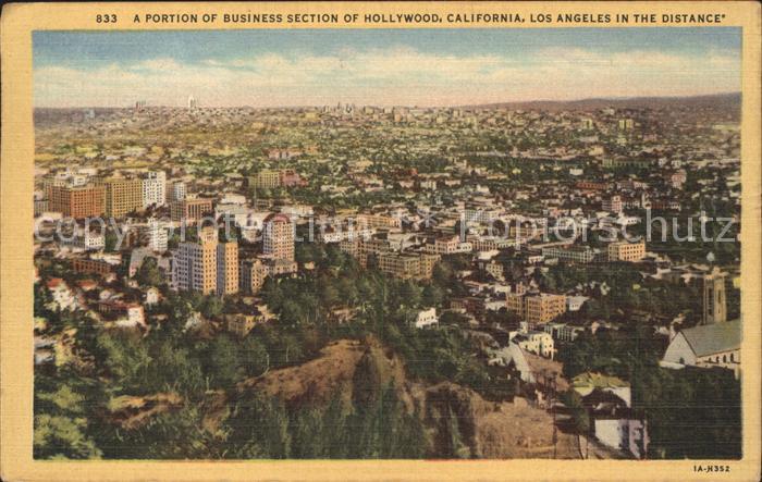 Hollywood California Panorama