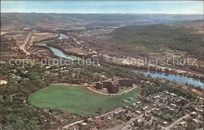 Binghamton State Hospital aerial view