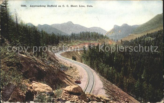 Duffield Colorado Railroad C C Short Line