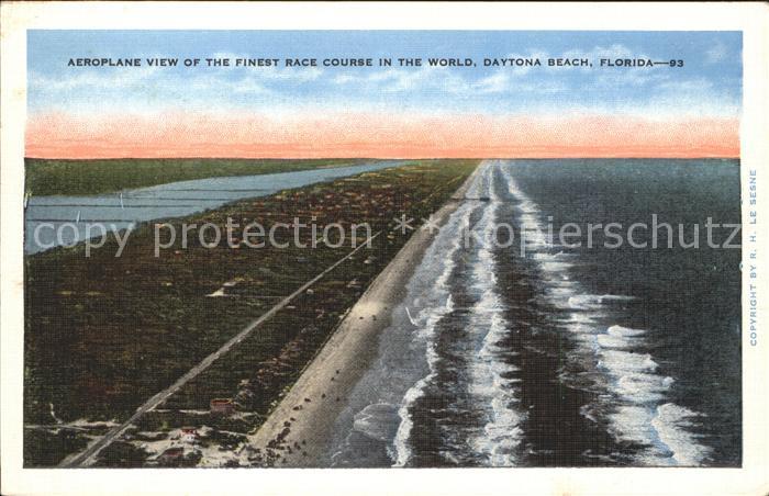 Daytona Beach Finest Race Course in the World aerial view