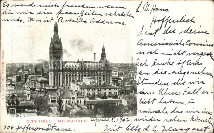 Milwaukee Wisconsin City Hall