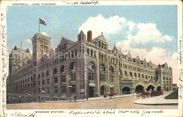 Montreal Quebec Gare Windsor