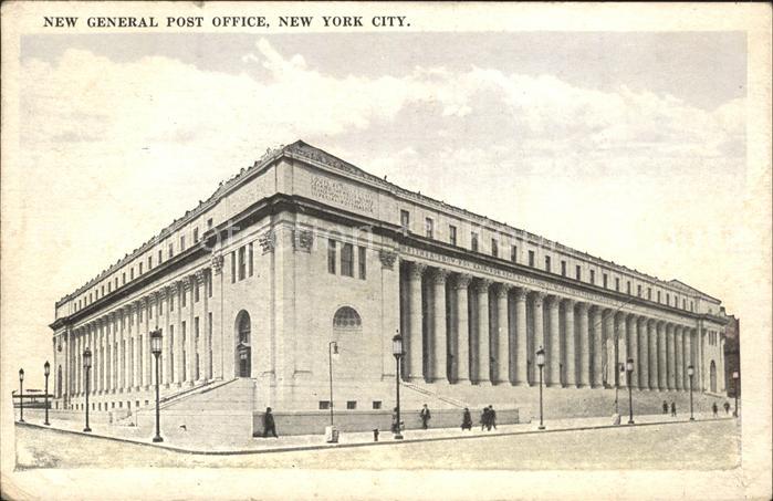 New York City New General Post Office
