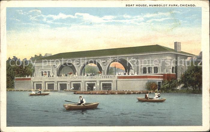 Chicago Illinois Boat House Humboldt Park