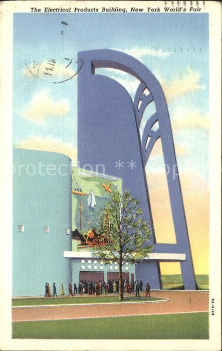 New York City Electrical Products Building World s Fair Illustration
