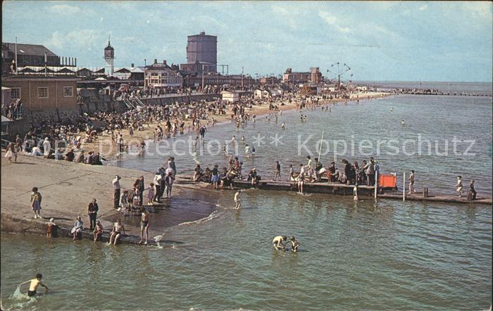 Cleethorpes North Beach from the Pier
