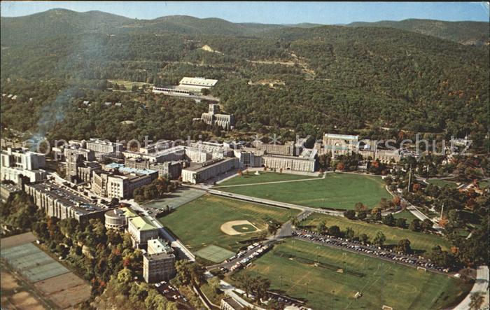 West Point New York United States Military Academy aerial view