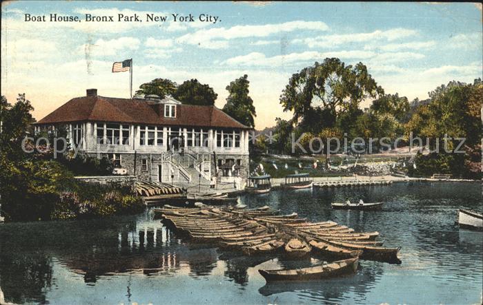 New York City Boat House Bronx Park