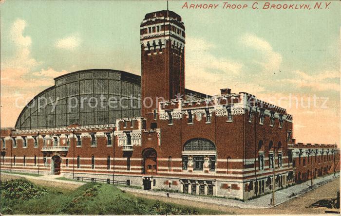 Brooklyn New York Armory Troop C Building