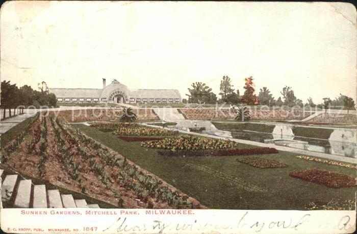 Milwaukee Wisconsin Sunken Gardens Mitchell Park