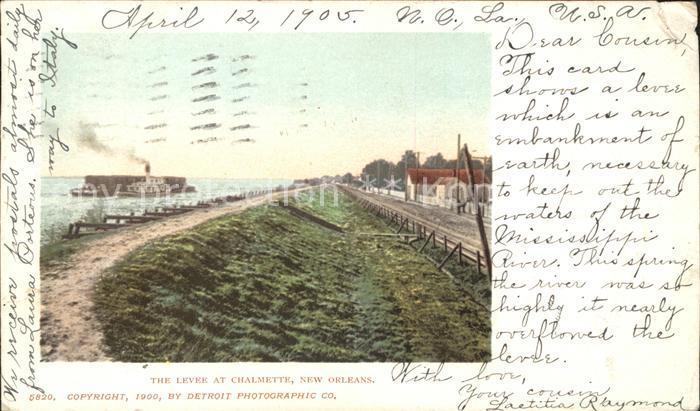 Chalmette Levee Damm