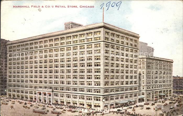 Chicago Illinois Marshall Field & Co Retail Store
