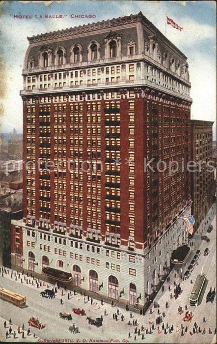 Chicago Illinois Hotel La Salle