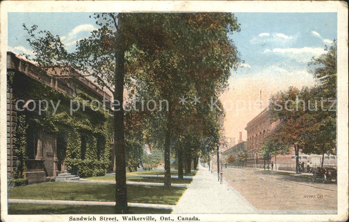 Walkerville Ontario Sandwich Street