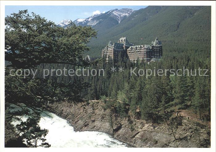 Banff Canada Banff Springs Hotel National Park The Canadian Rockies