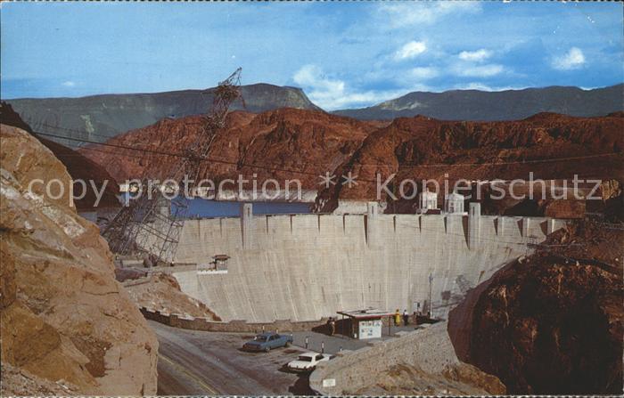 Staudamm Pumpspeicherkraftwerk Hoover Dam Lake Mead Nevada Black Canyo