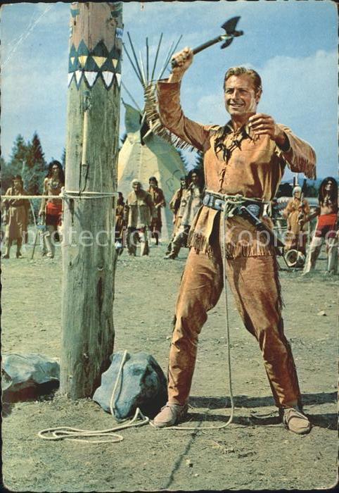 Kino Film Der Schatz im Silbersee Lex Barker