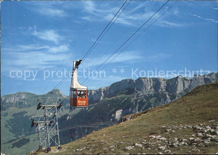 Seilbahn Wasserauen-Ebenalp Kamor Hoher Kasten A