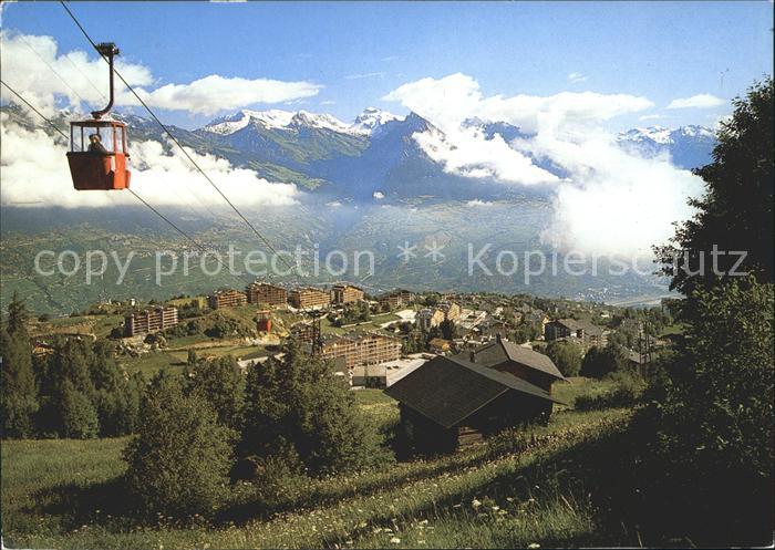 Seilbahn Haute-Nendaz Alpes bernoises