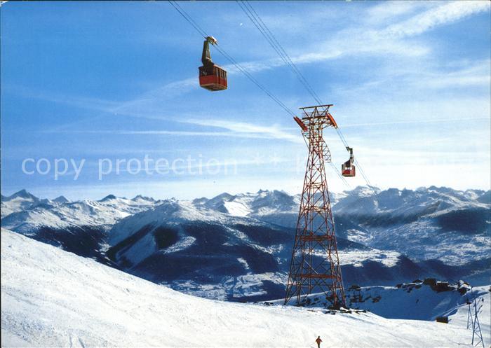 Seilbahn Cry-d Err Bella-lui Crans s/Sierre