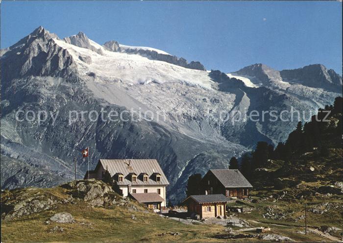 Gletscher Grosser Aletschgletscher Riederfurka