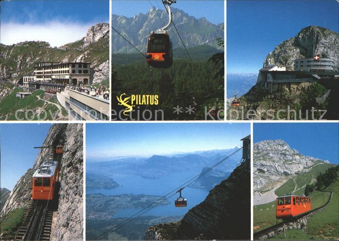 Seilbahn Zahnradbahn Pilatus Vierwaldstaettersee