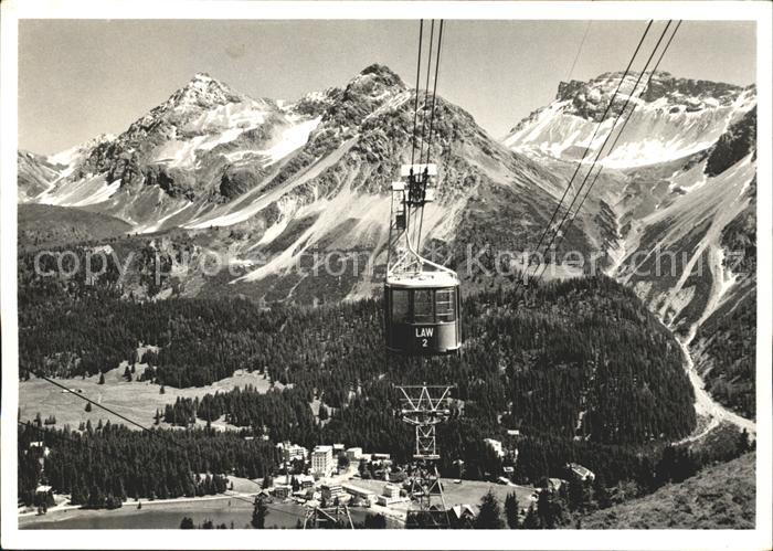Seilbahn Arosa Weisshorn 1. Sektion