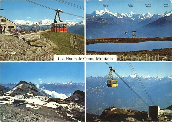 Seilbahn Aminona Crans-Montana Glacier de la Plaine-Morte