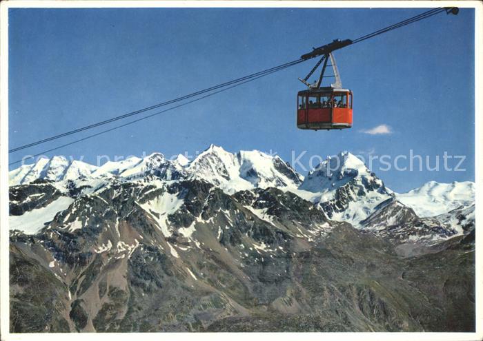 Seilbahn St. Moritz Corviglia-Piz Nair Bernina Gruppe