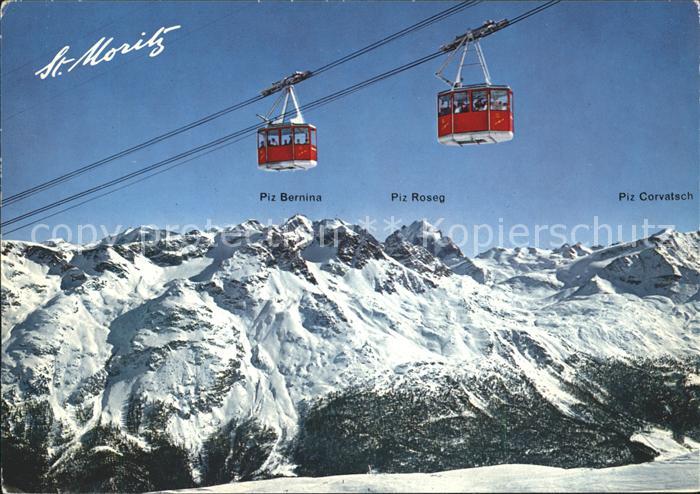 Seilbahn Corviglia-Piz Nair St. Moritz
