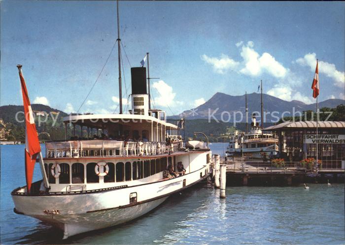 Dampfer Binnenschifffahrt Luzern Rigi