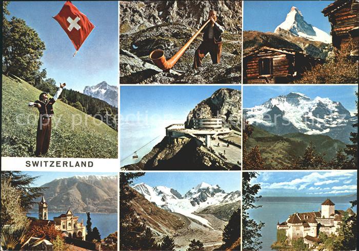 Alphorn Fahnenschwinger Matterhorn Pilatus Jung