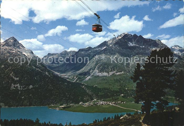 Seilbahn Corvatsch Silvaplana Oberengadin