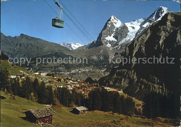 Seilbahn Schilthorn Mürren Eiger Mönch
