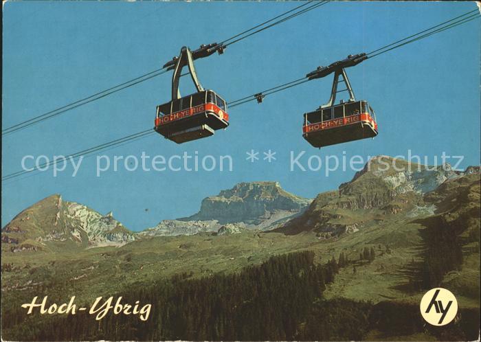 Seilbahn Hoch-Ybrig Weglosen-Seebli Twäriberg Dr
