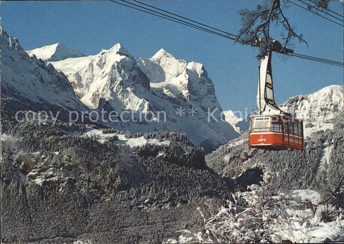 Seilbahn Meiringen-Reuti Reuti Hasliberg Wetterh