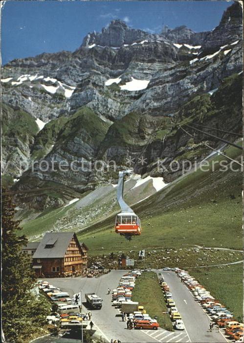 Seilbahn Säntis Schwägalp Talstation Restaurant