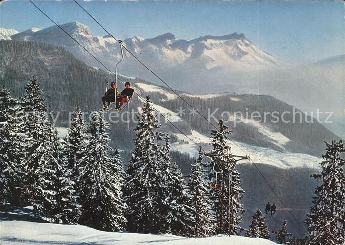 Sessellift Leysin-Solacyre Dents de Morcles