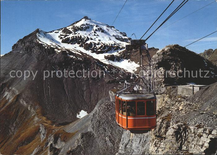 Seilbahn Schilthorn Muerren Drehrestaurant