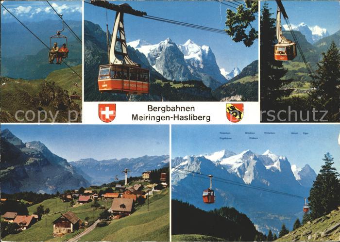 Seilbahn Meiringen-Hasliberg Planplatten Wetterhoerner