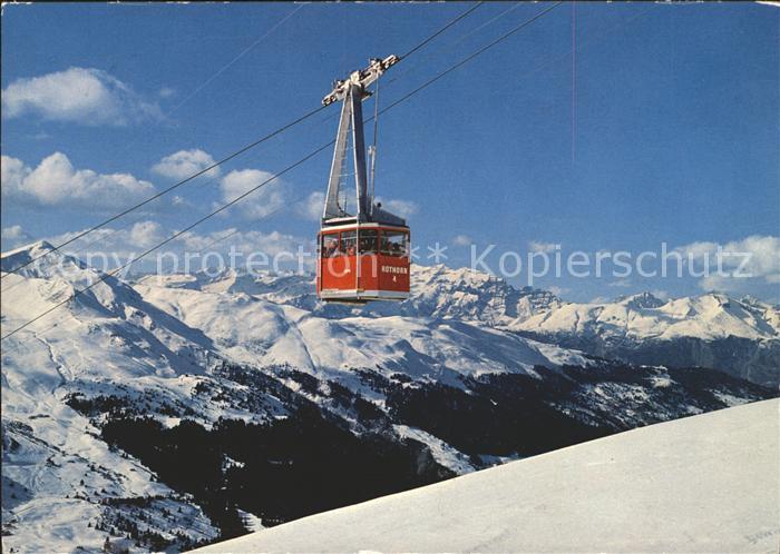 Seilbahn Parpaner Rothorn Lenzerheide-Valbella