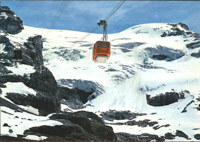 Seilbahn Titlis Rotstöckli Kleintitlis Gletscher