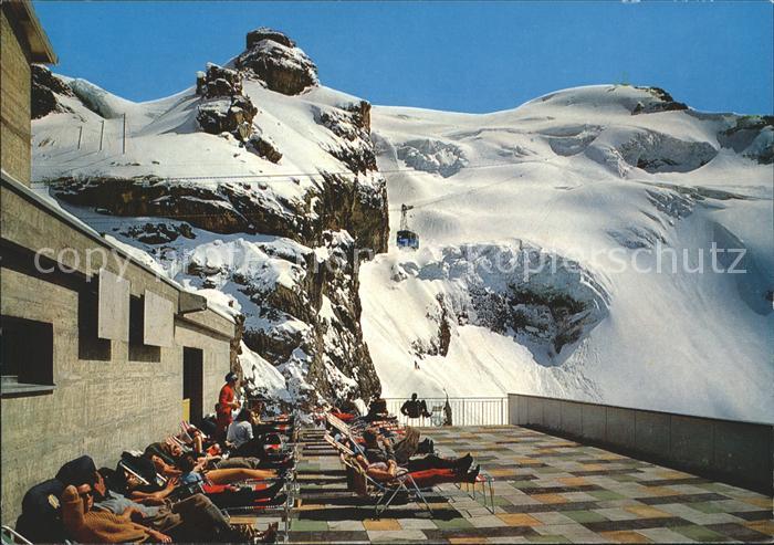 Seilbahn Titlis Engelberg Restaurant Stand
