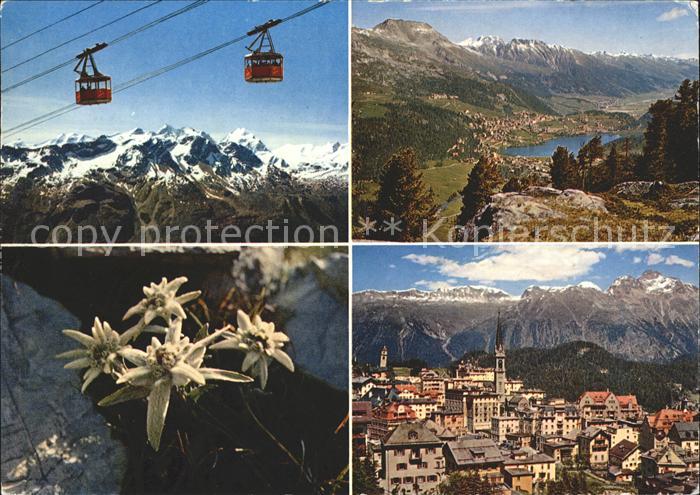 Edelweiss Seilbahn Corviglia Piz Nair St. Moritz