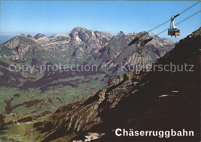 Seilbahn Chäserrugg Unterwasser Obertoggenburg