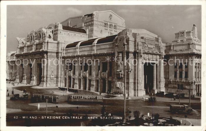 Bahnhof Milano Stazione Centrale Hauptbahnhof M