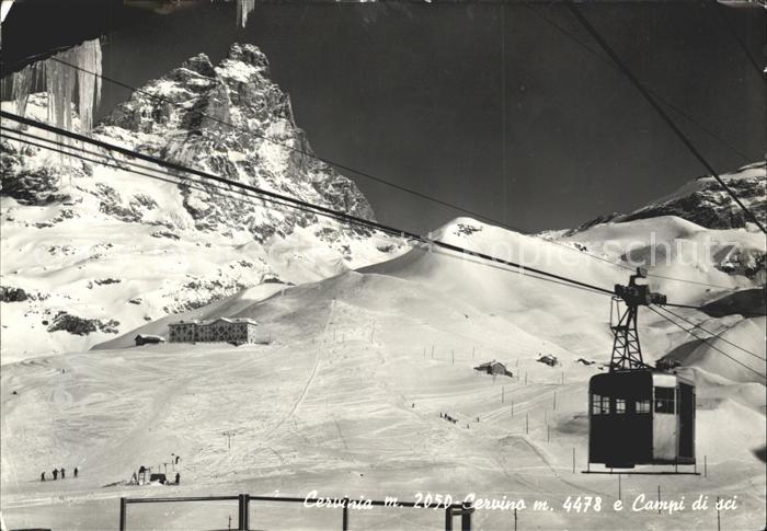 Seilbahn Cervinia Mont-Cervin