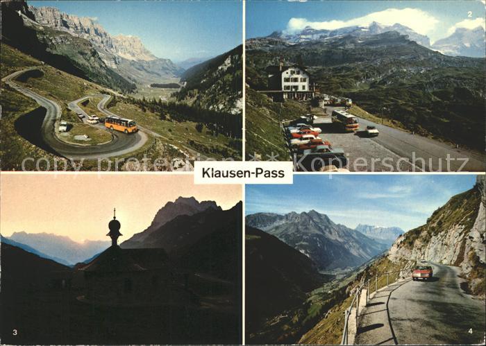 Postbus Klausen-Pass Urnerboden Jägernstöcken K