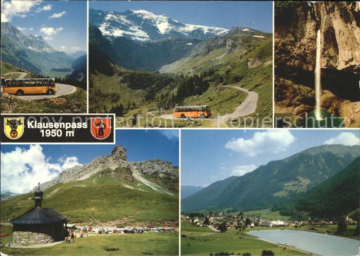Postbus Klausenpass Clariden Linthal Berglistüb
